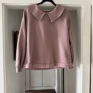 Madewell (Re)sourced Cotton Collared Sweatshirt